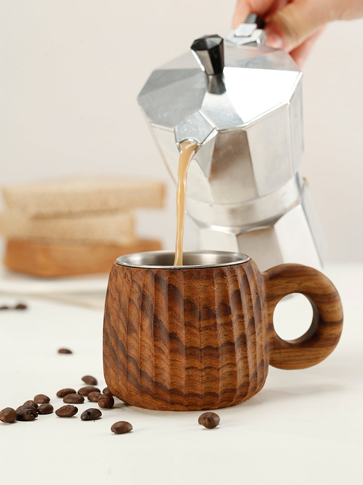 Nordic Elegance Teak Water Cup