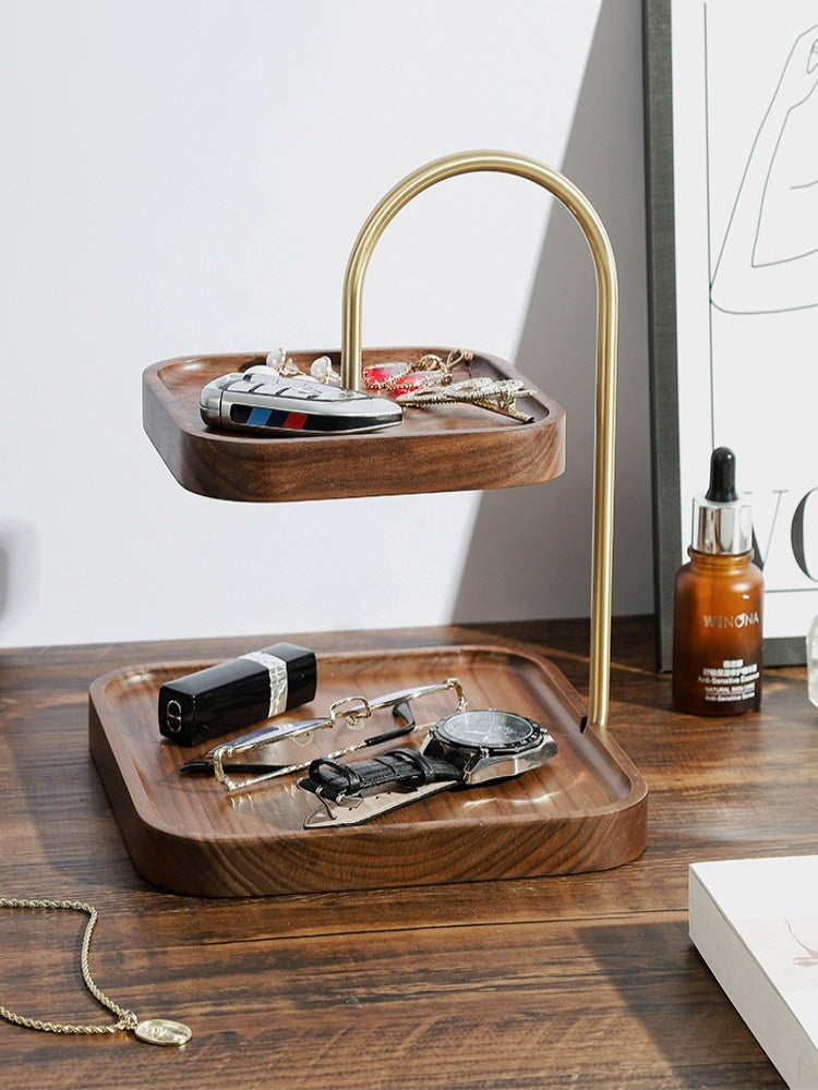 DualTier Desk Organizer