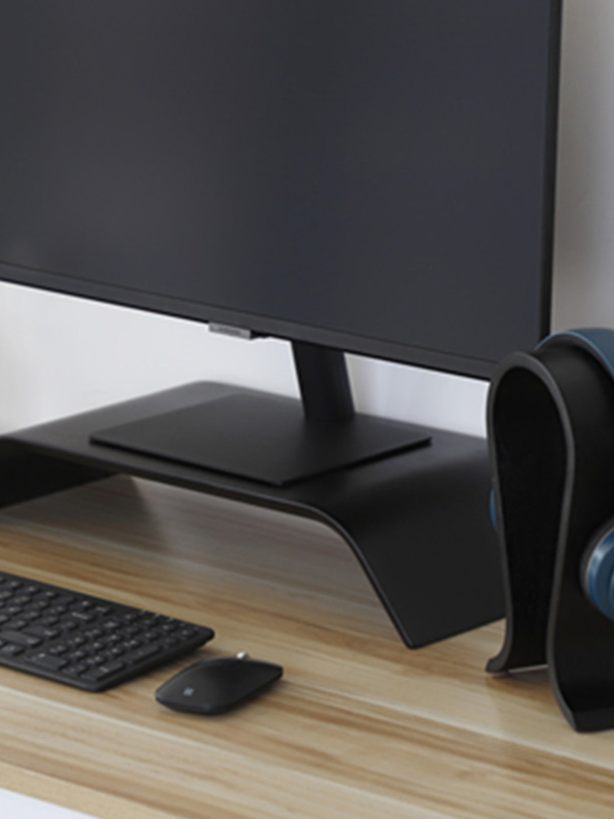 Black Monitor Stand