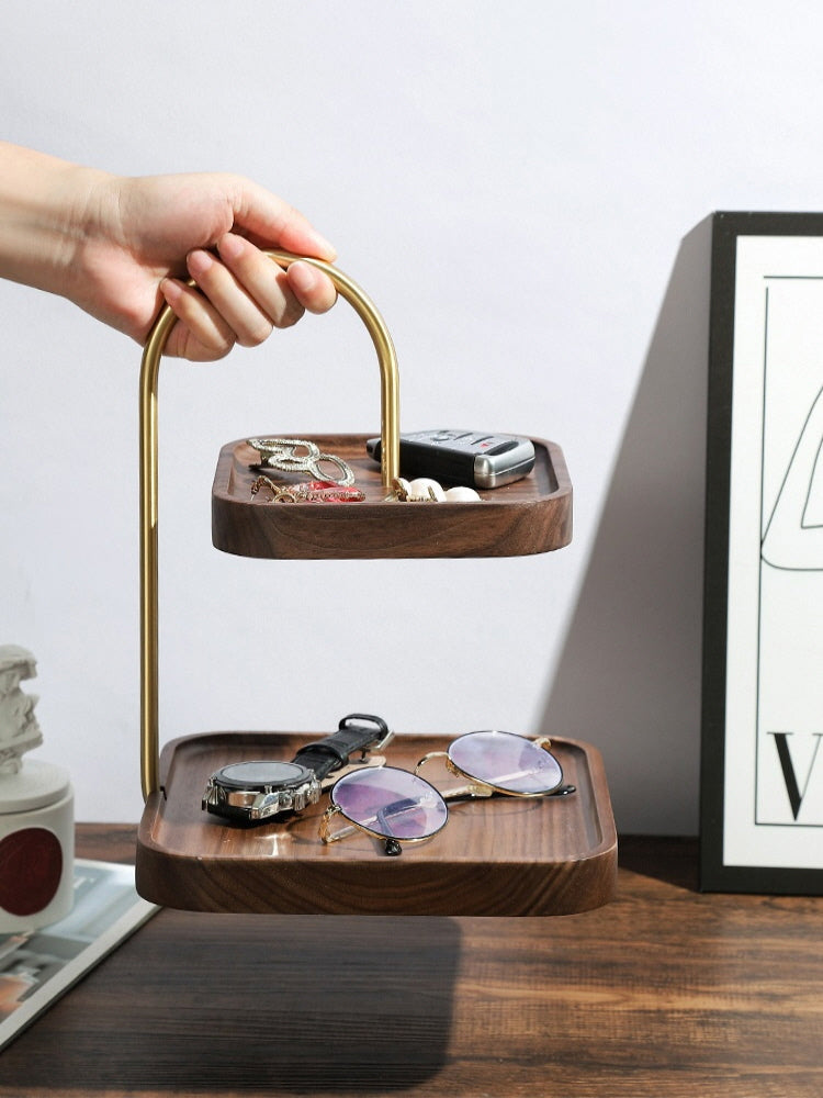 DualTier Desk Organizer