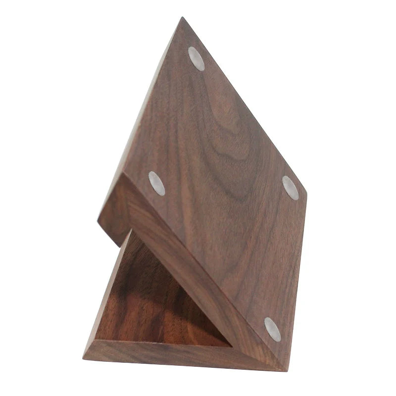 Solid wood mobile & tablet stand [Rubberwood]